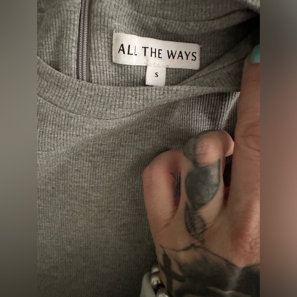 Size small grey romper from revolve - Picture 2 of 4